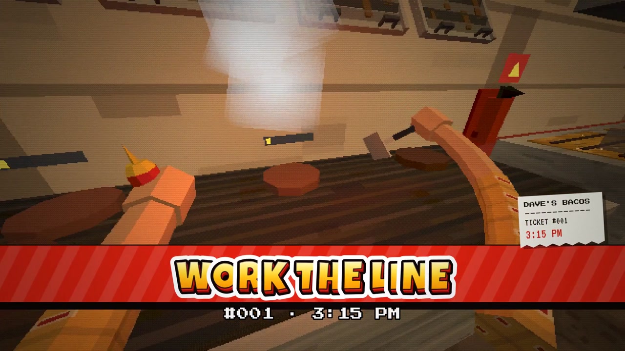 PRE-CLOSE gameplay: working the grill at Dave’s Bacos
